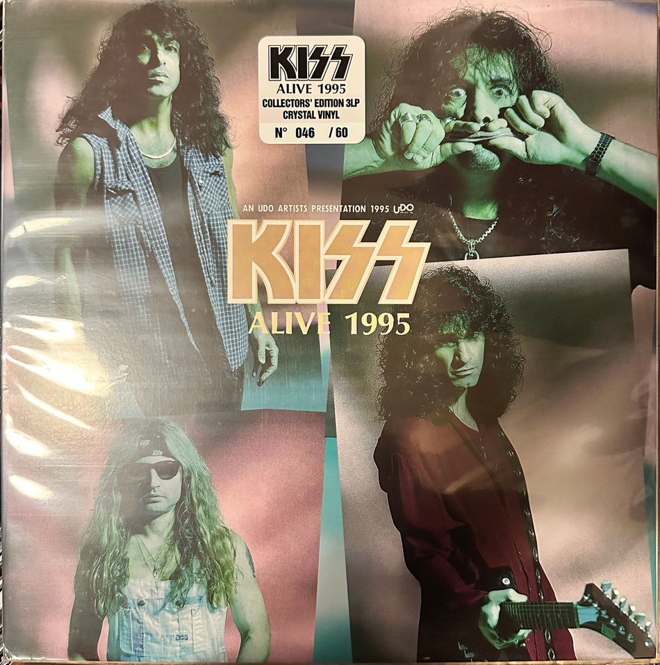 KISS - Alive 1995 Special Collectors Edition - 3LP Clear Vinyl - Tri-Fold Sleeve - Soundboard - Only 60 Copies Produced - Includes Bonus Soundcheck of Strutter