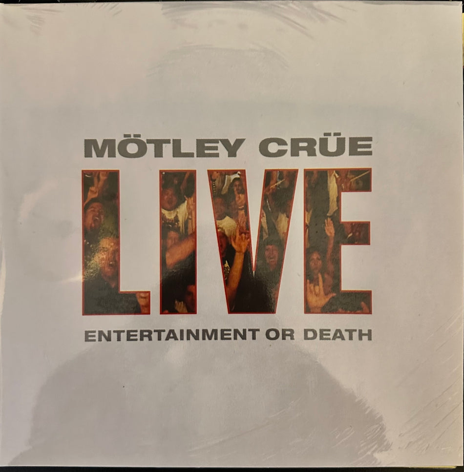 Motley Crue - Live: Entertainment or Death - 2LP Colored Vinyl