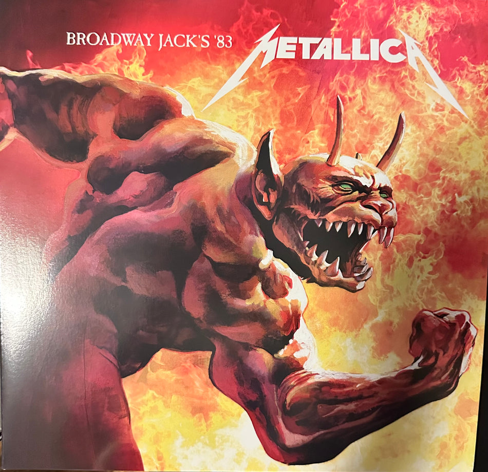 Metallica - Broadway Jack’s ‘83 - Chicago, IL 12/15/83 Bonus Tracks From 7/14/89 - 2LP Colored Vinyl Gatefold