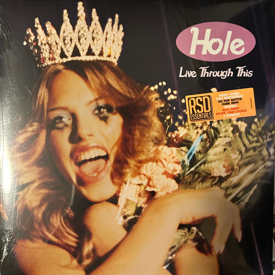 Hole - Live Through This - Pop Bottle Clear Vinyl - Indie Exclusive RSD Essential