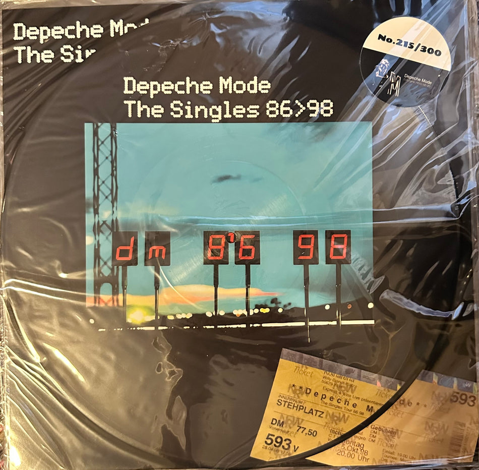Depeche Mode - The Singles 86>98 - Live In Cologne - Picture Disc - Limited to 300 Copies