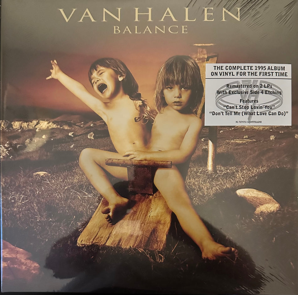 Van Halen - Balance Expanded - 2LP with Side 4 Etching