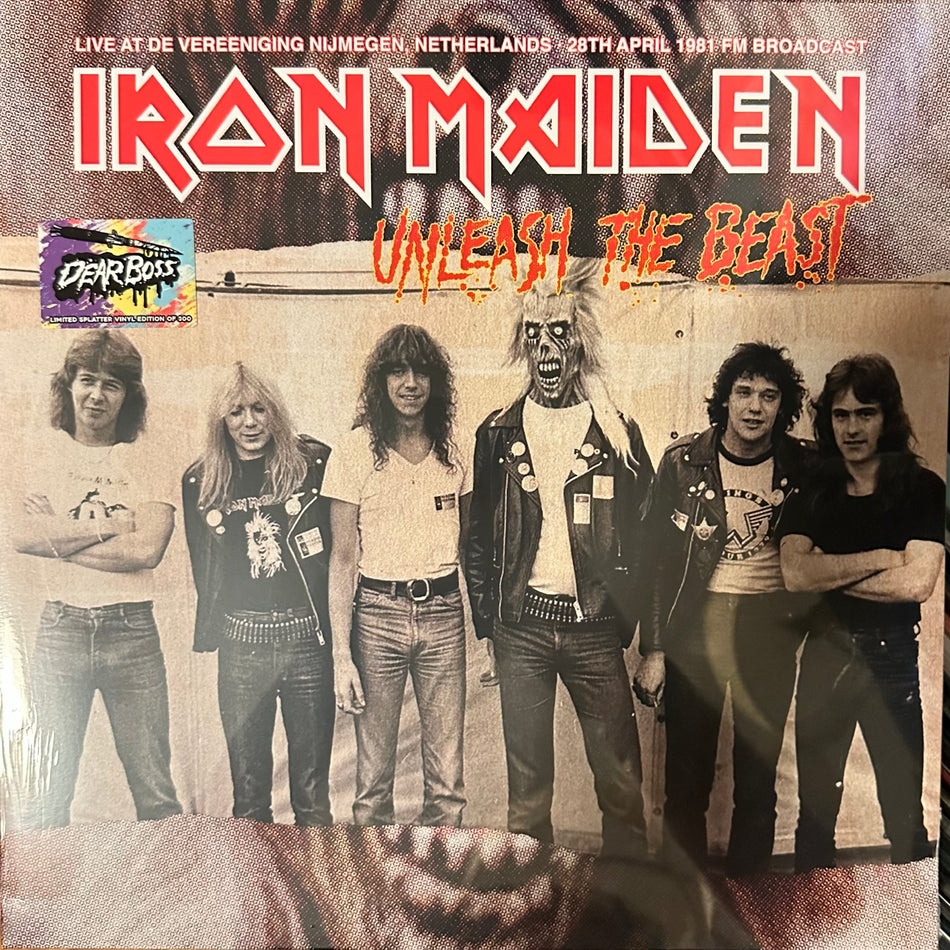 Iron Maiden - Unleash the Beast Live - Splatter Vinyl