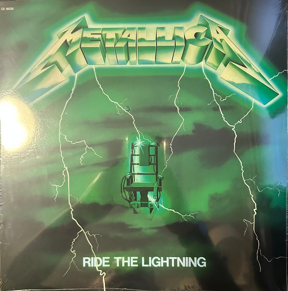 Metallica - Ride The Lightning - French Misprint Cover - Colored Vinyl