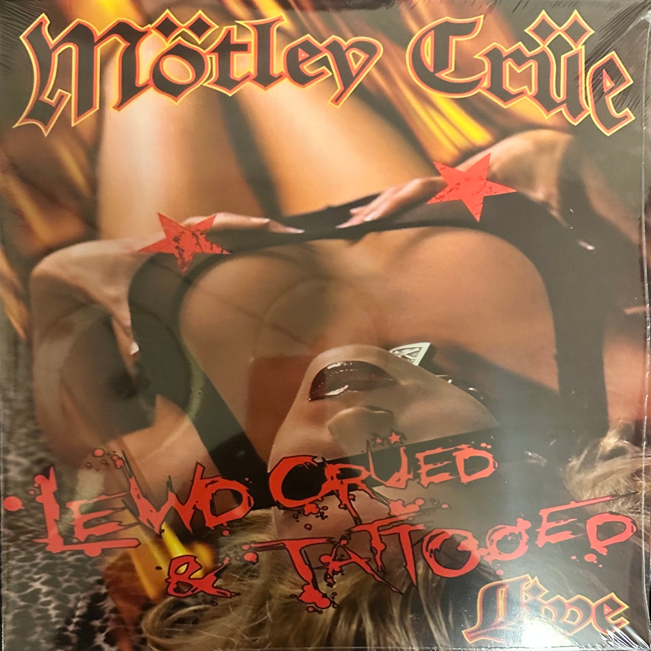 Motley Crue - Lewd, Crued and Tattooed - Live 2000 - 2LP Colored Vinyl