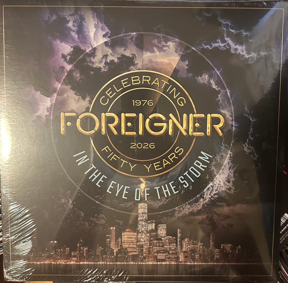 Foreigner - In The Eye Of The Storm - Celebrating 50 Years - Black Vinyl
