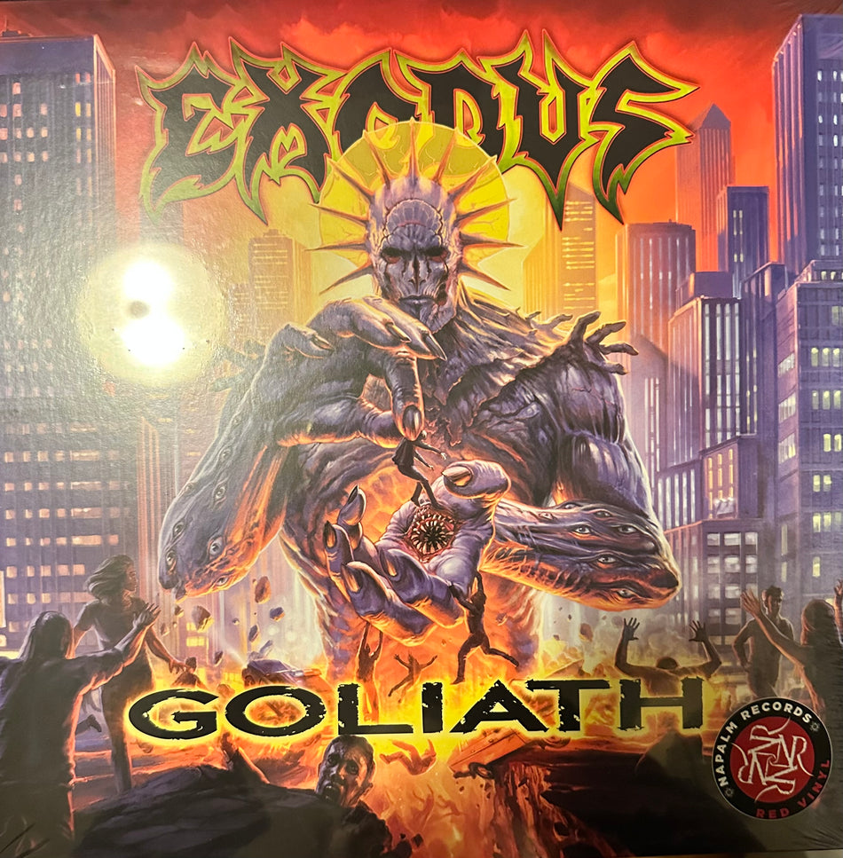 Exodus - Goliath - 2LP Gatefold Indie Exclusive- Red Vinyl