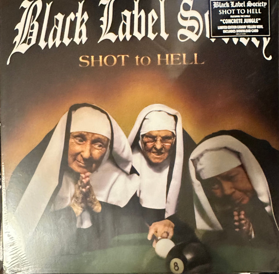 Black Label Society - Shot To Hell - Canary Yellow Vinyl - Limited To 300 Units Worldwide