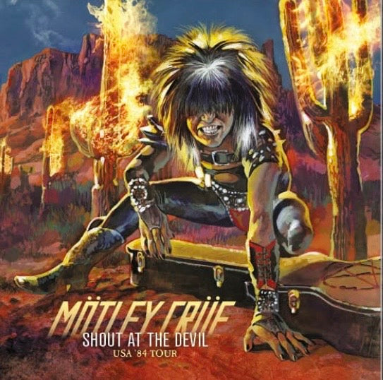 Motley Crue - Shout At The Devil USA Tour 1984 - Colored Vinyl Limited to 100 Copies Worldwide!!! ***PREORDER SHIPS BY 10/22/26***