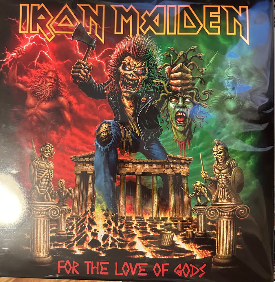 Iron Maiden - For The Love Of Gods - Run For Your Lives ‘26 Athens - 3LP - 2 Blue Splatter and 1 Picture Disc - Tri Fold Sleeve - Only 100 Copies Worldwide - BEAUTIFUL SET!