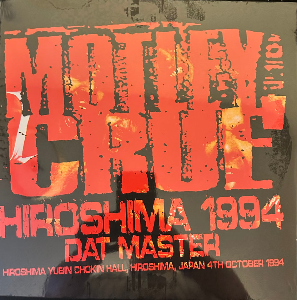 Motley Crue - Hiroshima Live 1994 - 3LP Colored Vinyl