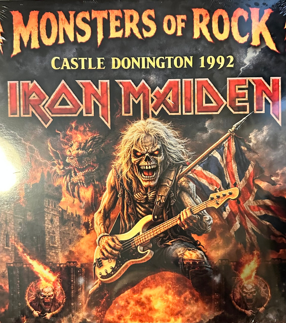 Iron Maiden- Monsters Of Rock 92 - Castle Donington - Colored Vinyl - Limited to 500 Copies
