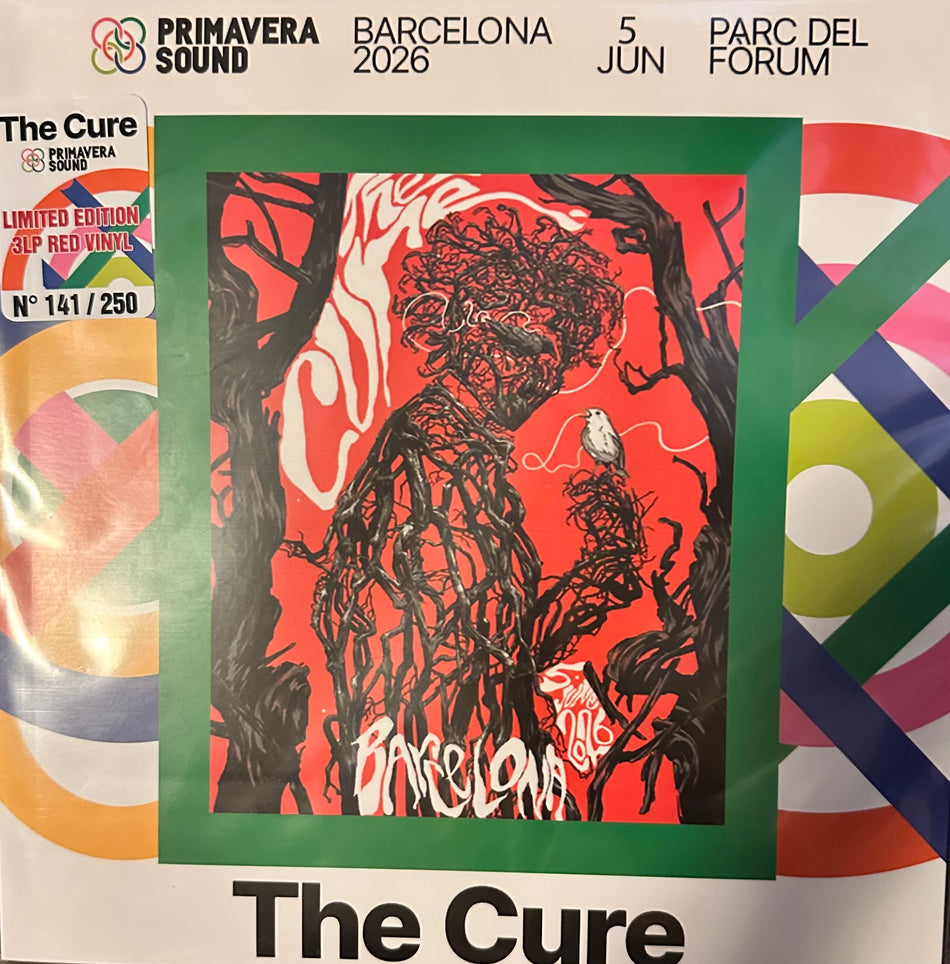 The Cure - Primavera Sound Barcelona 2026 - 3LP Colored Vinyl With Tri-Fold Sleeve