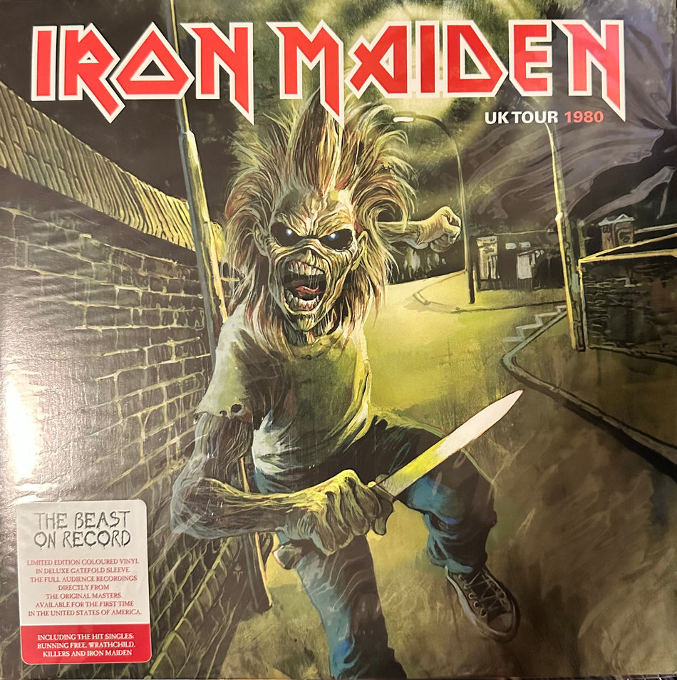 Iron Maiden - UK Tour 1980 - 2LP Colored Vinyl Gatefold