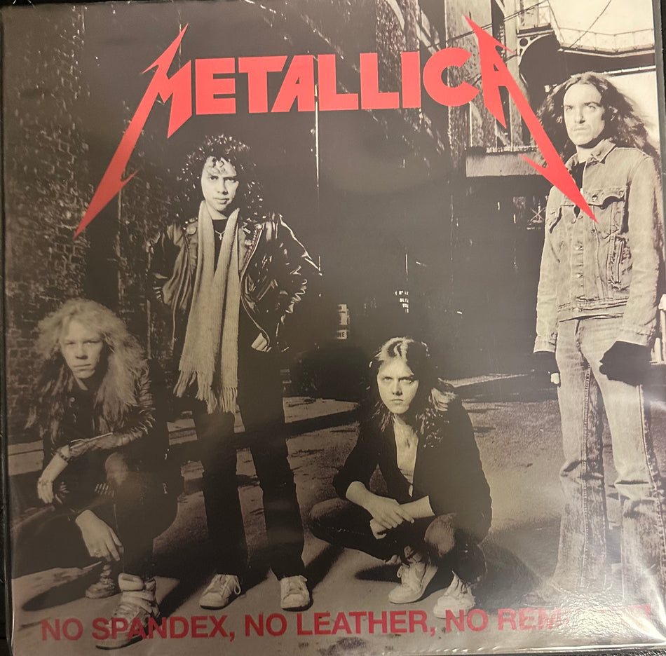 Metallica - No Spandex, No Leather, No Remorse Live 85 - Colored Vinyl and Colored Inner Bag
