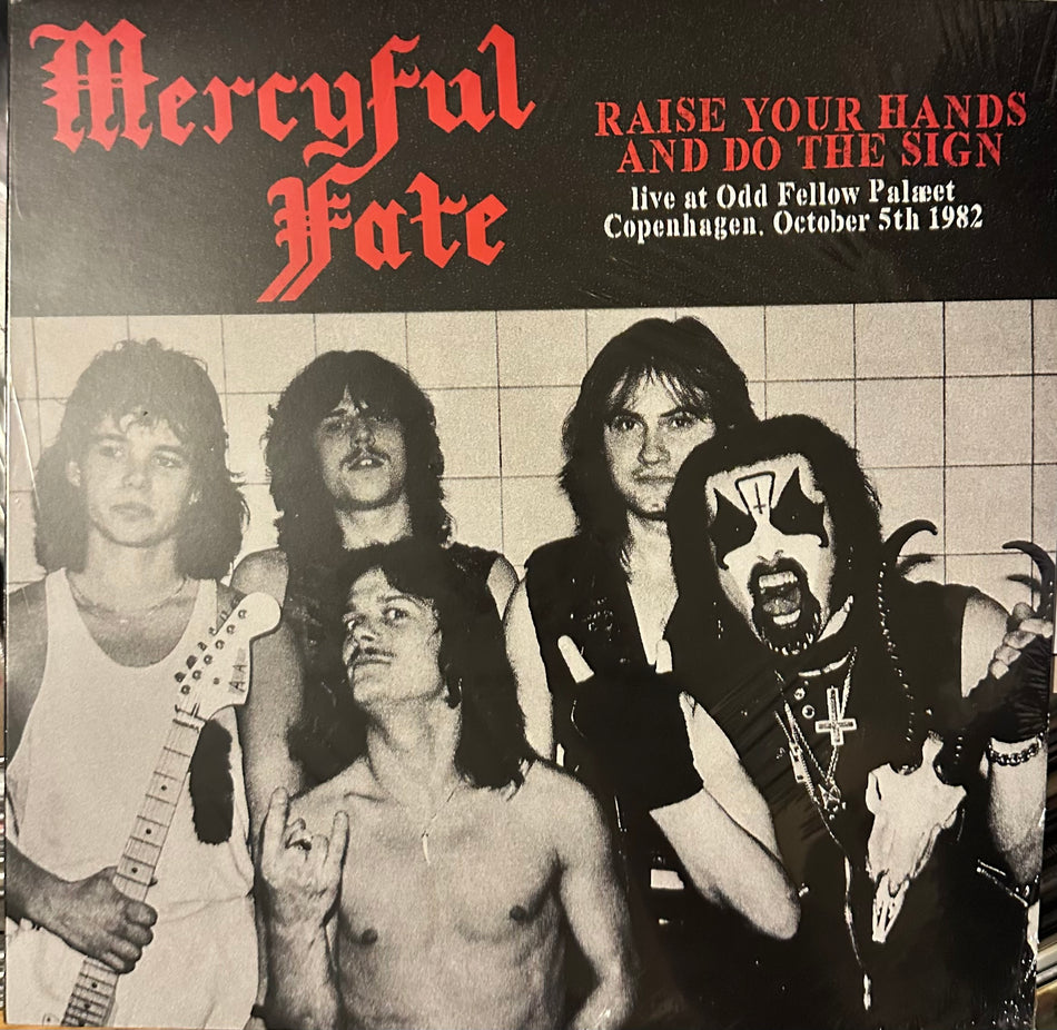 Mercyful Fate - Raise Your Hands And Do The Sign - Live In Copenhagen- Red Vinyl