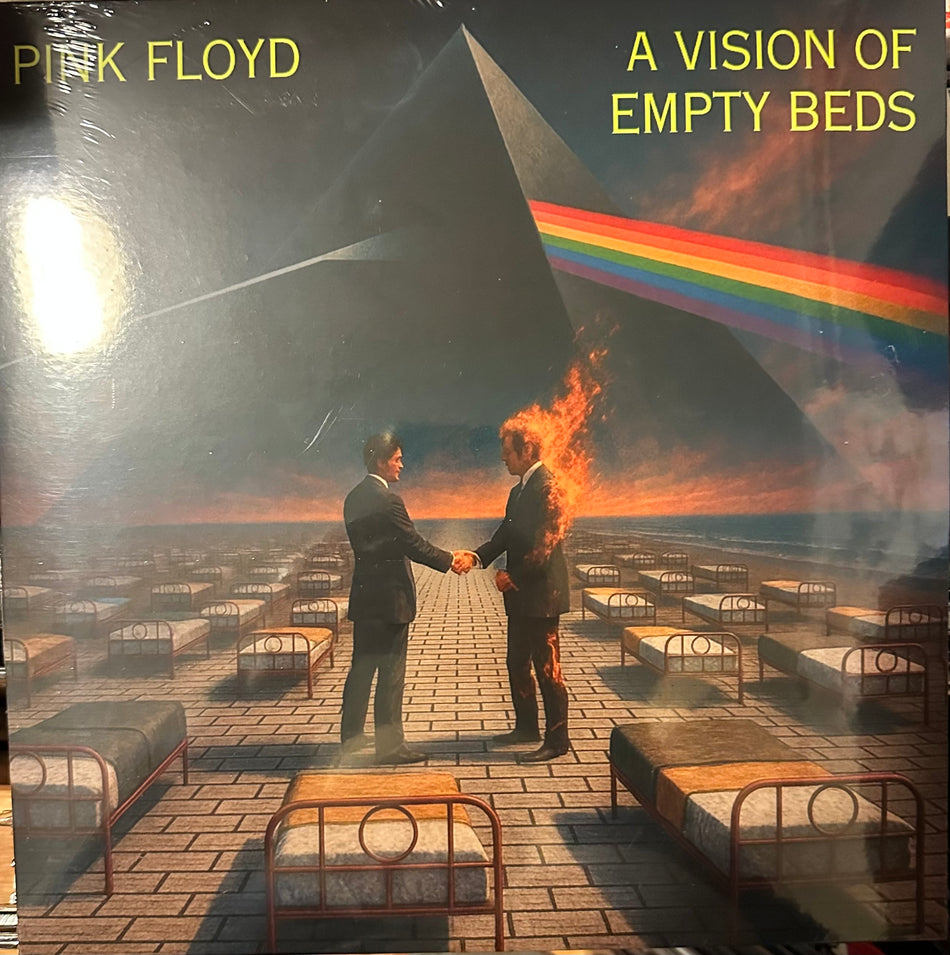 Pink Floyd - A Vision Of Empty Beds - 3LP Splatter Vinyl Tri-Fold Cover - Numbered ?/200 - Soundboard Recording!