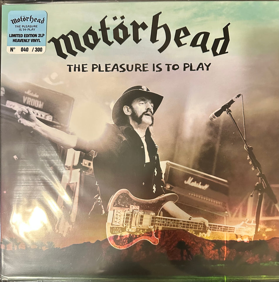 Motörhead - The Pleasure is to Play - Coachella 2014 - 2LP Colored Vinyl - Limited to 300 Copies