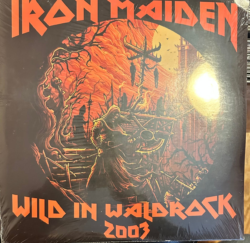 Iron Maiden - Wild In Waldrock Live 2003 - 2LP Broadcast Recording - Give Me Ed Til I’m Dead Tour - Includes Mini Poster