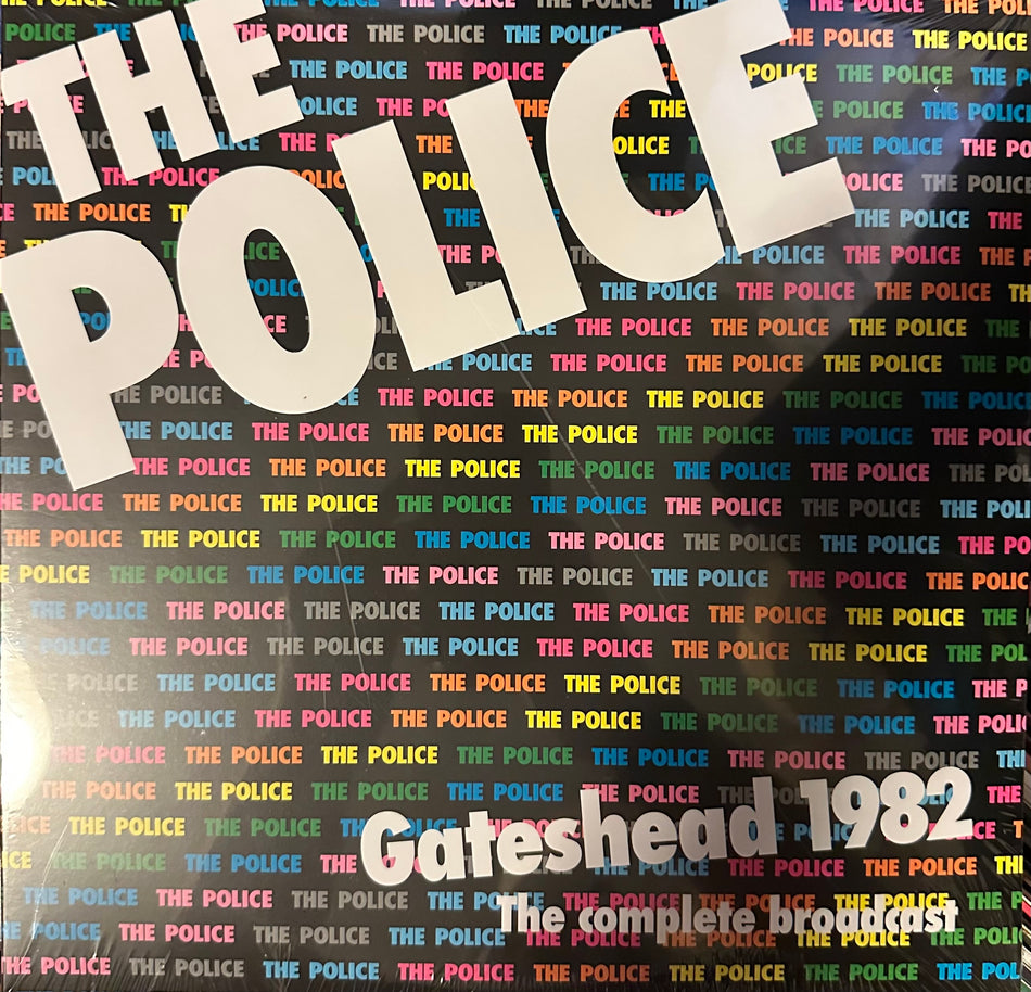 The Police - The Complete Gateshead 1982 - 3LP Colored Vinyl Tri-Fold Cover - Includes Gateshead ‘82 Program.