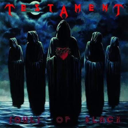 Testament - Souls of Black - Red/Black Splatter Vinyl