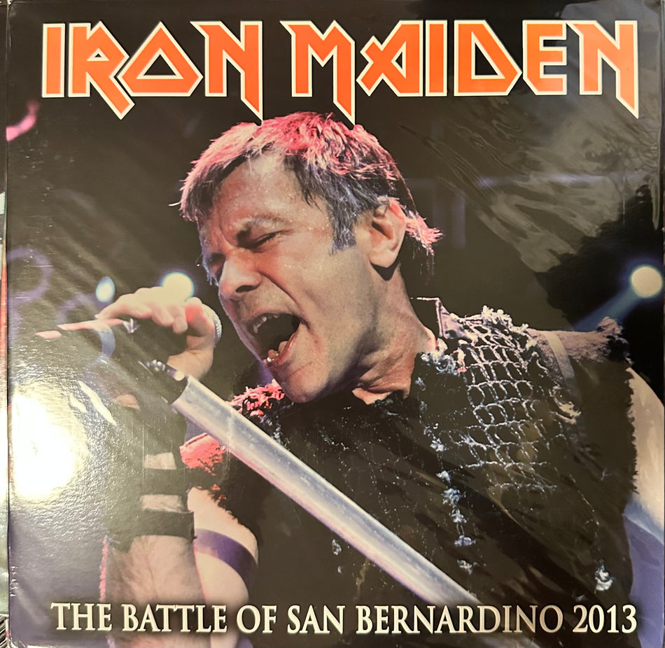 Iron Maiden - The Battle Of San Bernardino - Black Vinyl - Unnumbered of 100.