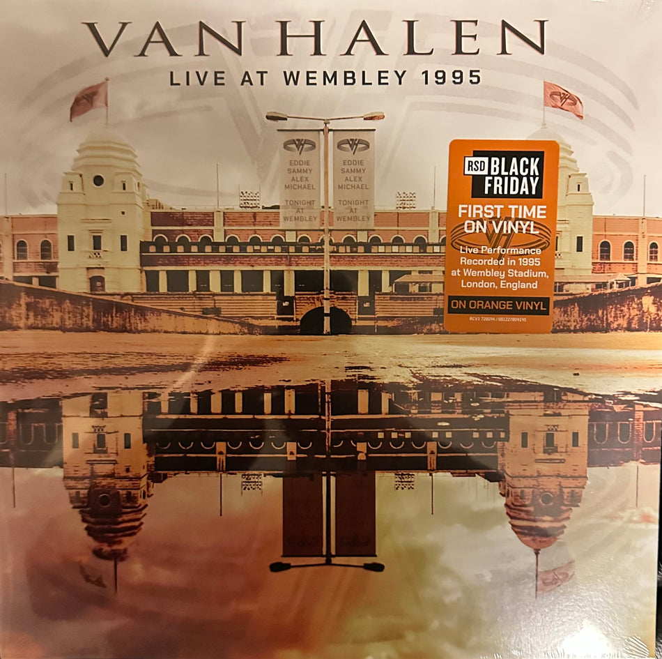 Van Halen - Live At Wembley 1995 - RSD Gatefold Orange Vinyl