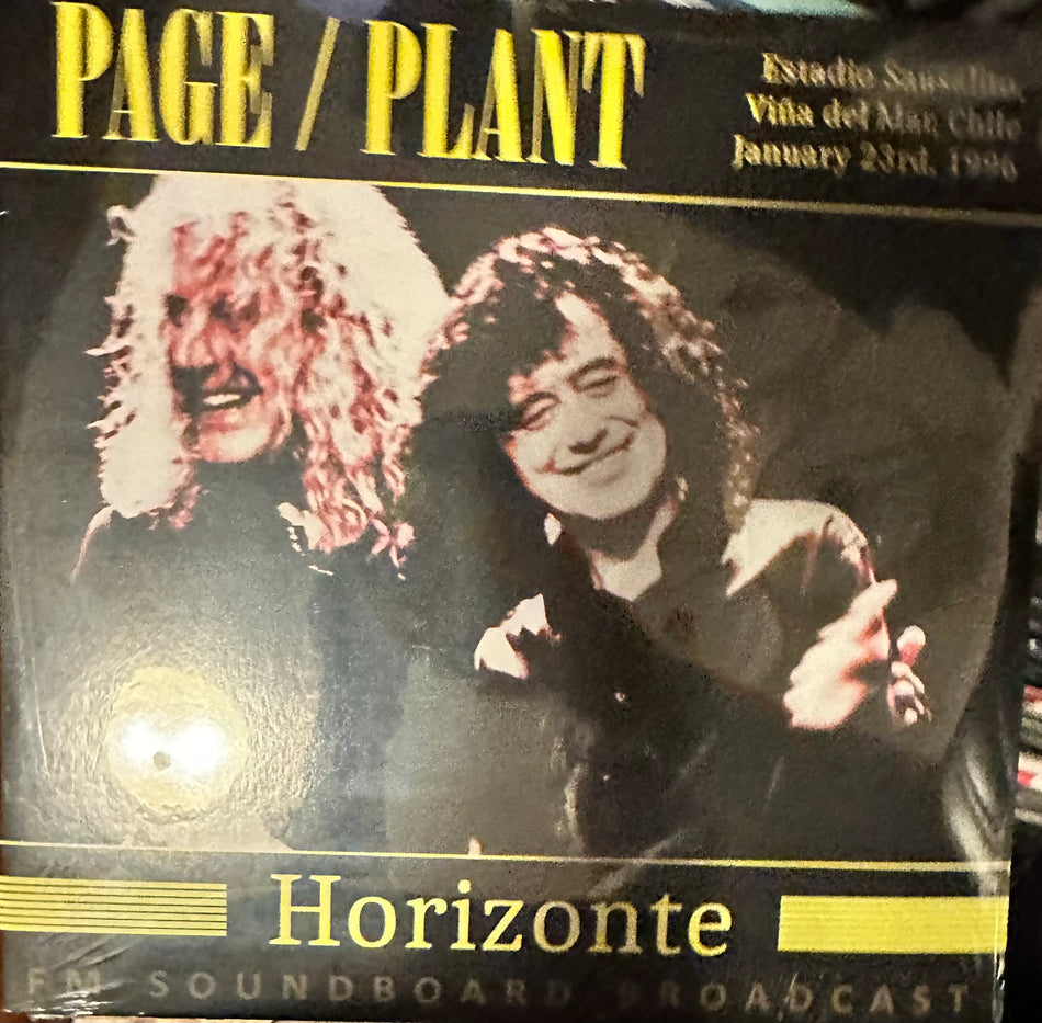 Page & Plant - Horizonte - Live In Chile 1996 - 3LP Colored Vinyl