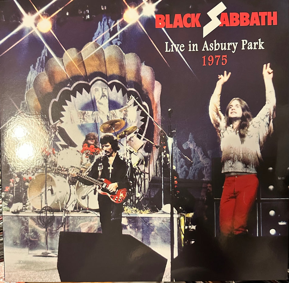 Black Sabbath - Live In Asbury Park 1975 - 2LP Black Vinyl