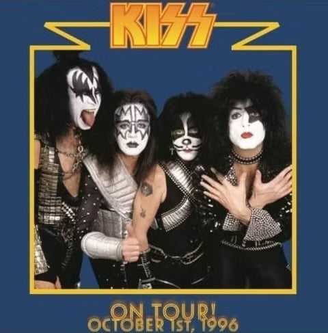 KISS - On Tour 1996 Omni Atlanta - 3LP Splatter Vinyl - Side F Illustrated