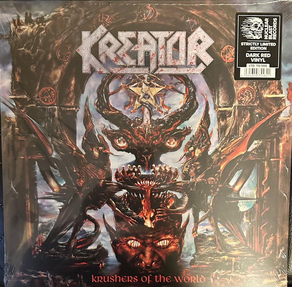 Kreator - Krushers of the World - Dark Red Vinyl Limited Edition of 500