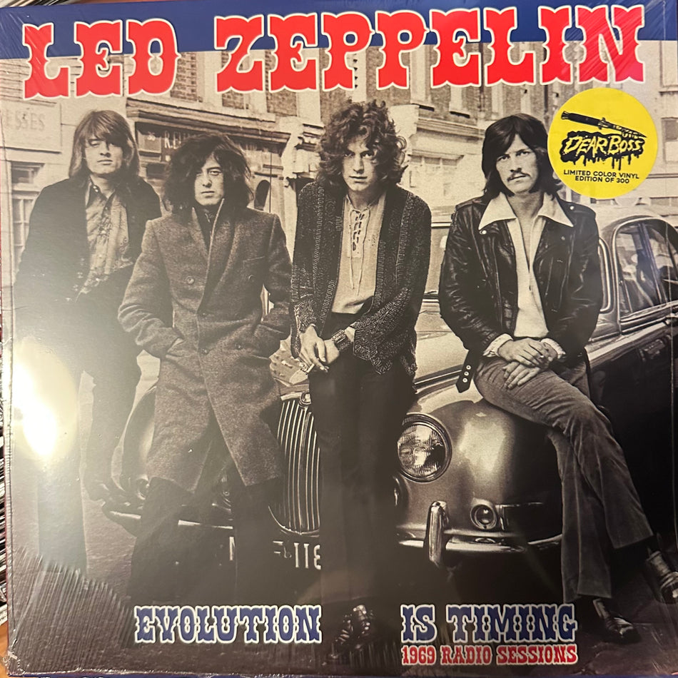 Led Zeppelin - Evolution Is Timing 1969 Radio Sessions - 2LP Colored Vinyl