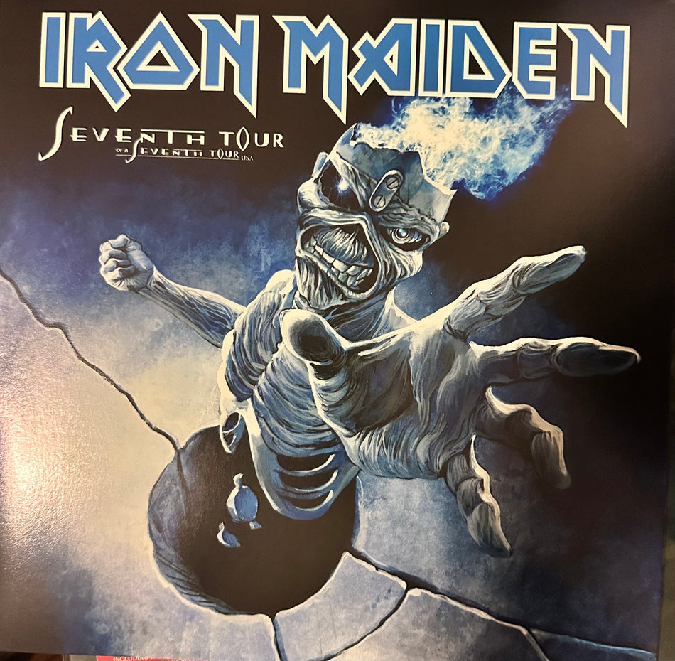 Iron Maiden - Seventh Tour Of A Seventh Tour - Live in Seattle 1988 - 2LP Colored Vinyl Gatefold