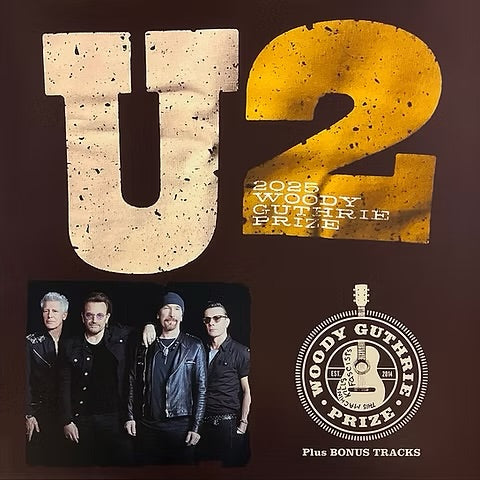 U2 - Woody Guthrie Prize 2025 - Colored Vinyl