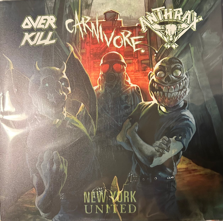 New York United - Anthrax/Overkill/Carnivore - Demos 83/84 - Colored Vinyl