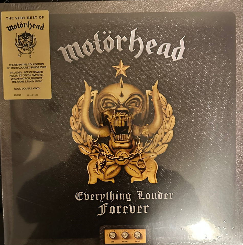 Motörhead - Everything Louder Forever: The Very Best - 2LP Gold Vinyl