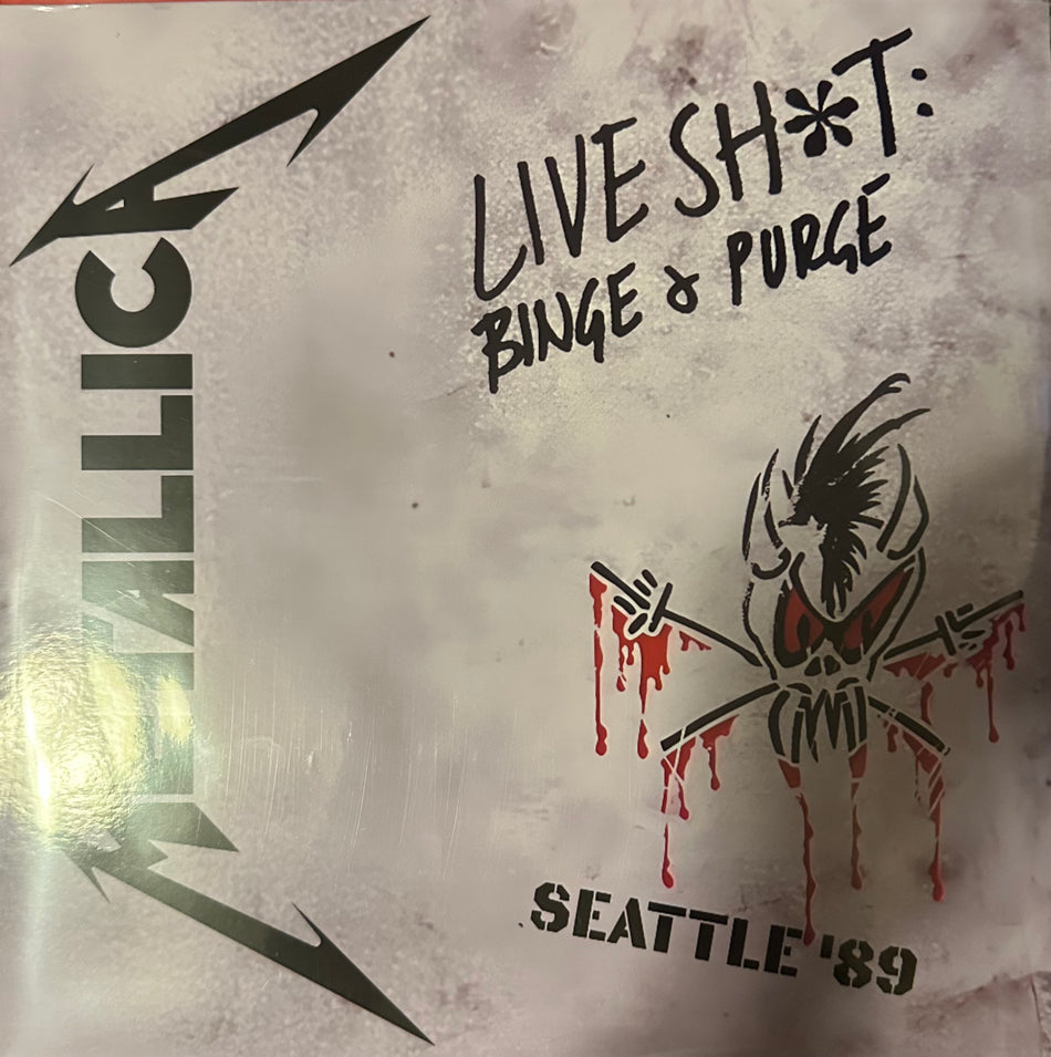 Metallica - Live Sh*t: Binge And Purge Seattle ‘89 - 3LP Colored Vinyl ***OUT OF PRINT*** RARE!