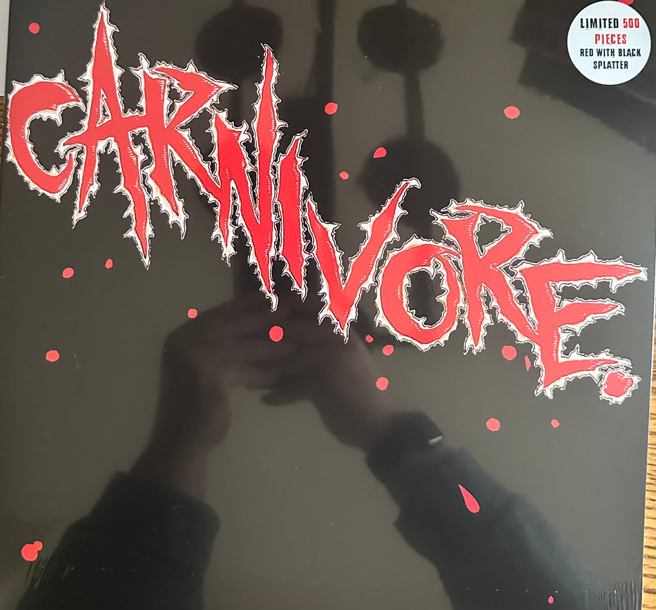 Carnivore - Deluxe Edition Gatefold - Red With Black Splatter - Limited to 500 Copies Worldwide
