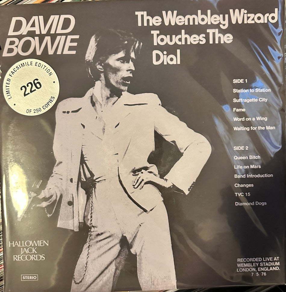 David Bowie - The Wembley Wizard Touches The Dial - London 1976 - Limited Edition of 250