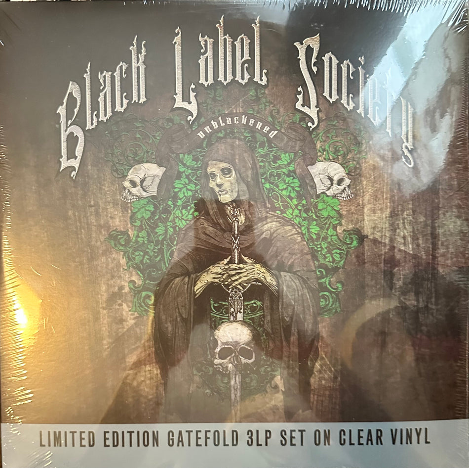 Black Label Society - Unblackened - 3LP Clear Vinyl Gatefold