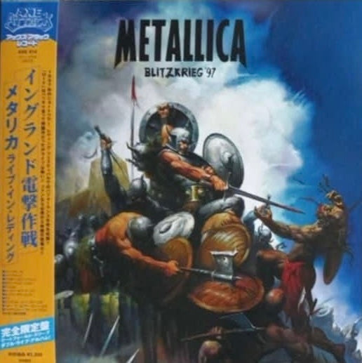 Metallica - Blitzkrieg 97 - 2LP Gatefold Colored Vinyl with Obi - Soundboard