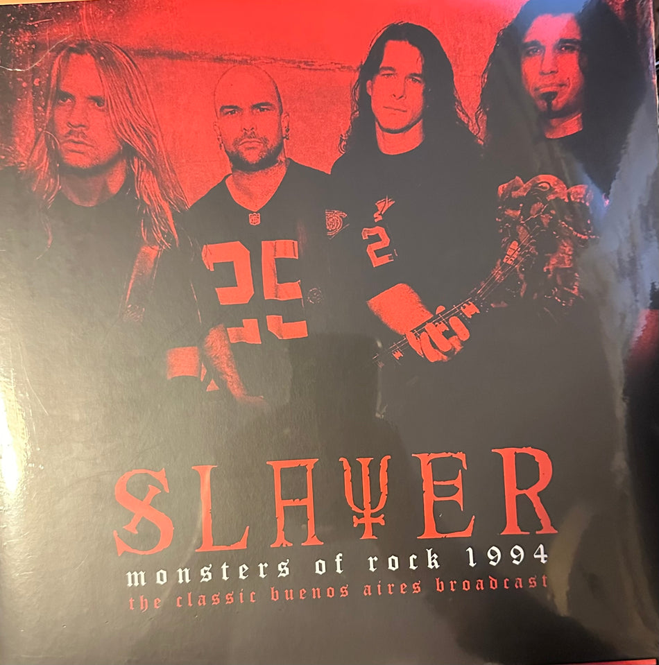 Slayer - Monsters Of Rock 1994 - 2LP Clear Vinyl Gatefold