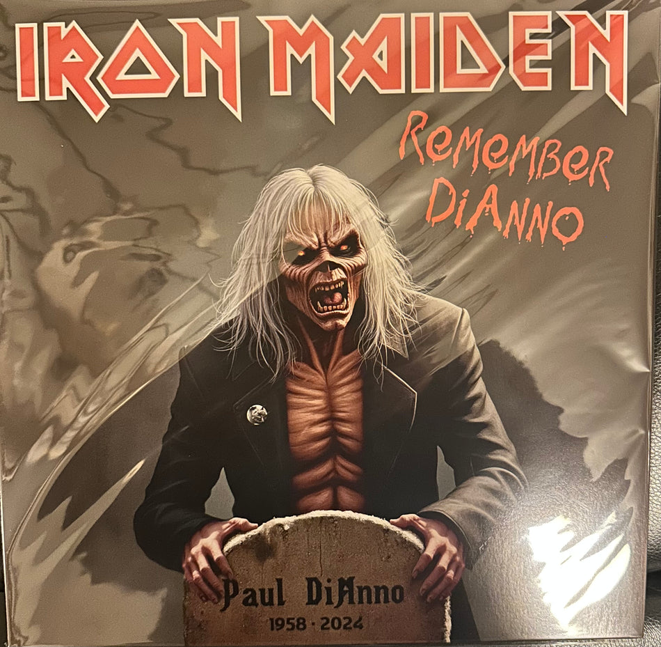 Iron Maiden - Remember Di’Anno Live in Sweden - 2LP Colored Vinyl (Red, Blue or Yellow) with 24 Page Book and Replica Promo Poster