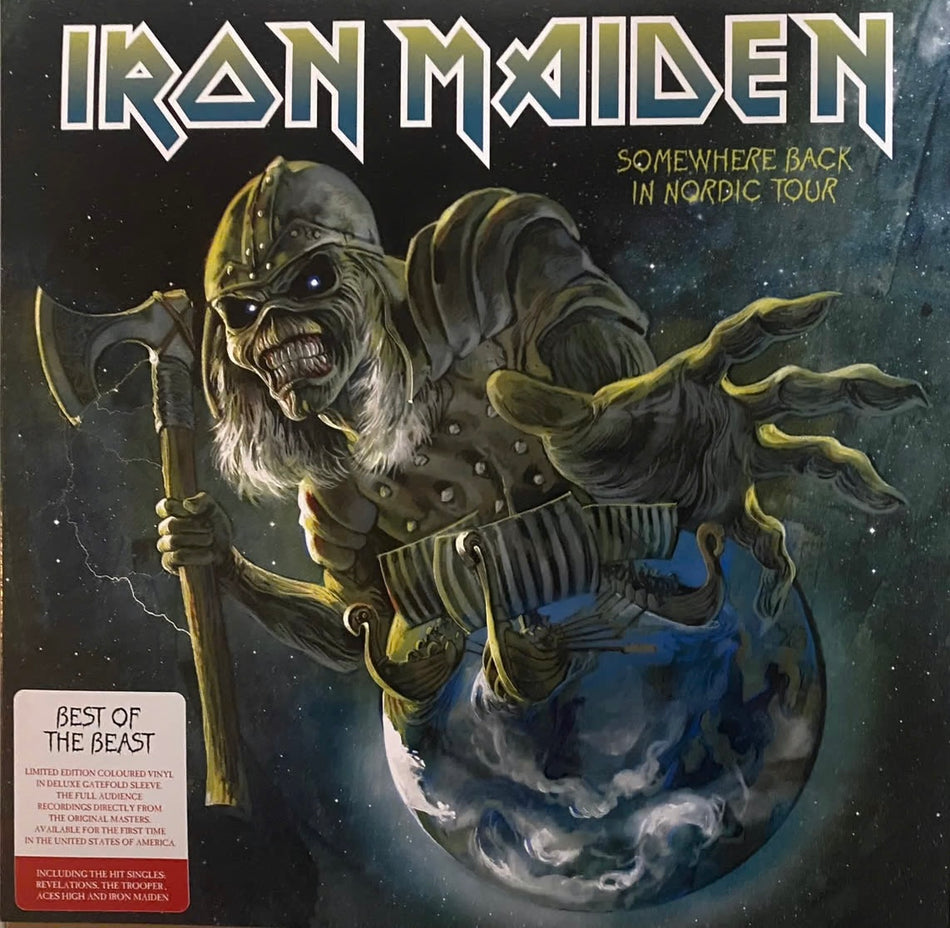 Iron Maiden - Somewhere Back In Nordic Tour 2008 - 2LP Colored Vinyl Gatefold
