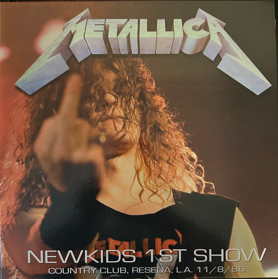 Metallica - New Kids 1st Show 1986 - Marbled Vinyl