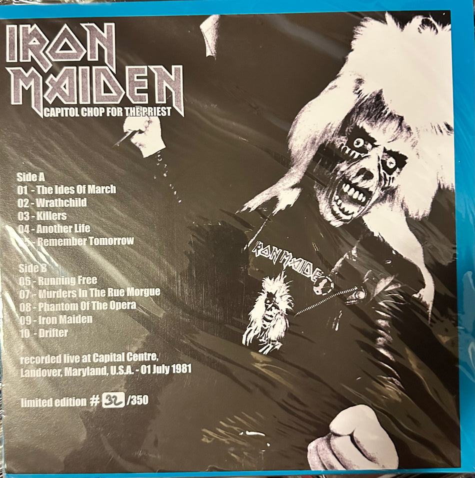 Iron Maiden - Capitol Chop For The Priest - Live In Landover MD 1981 - Vinyl #32/350