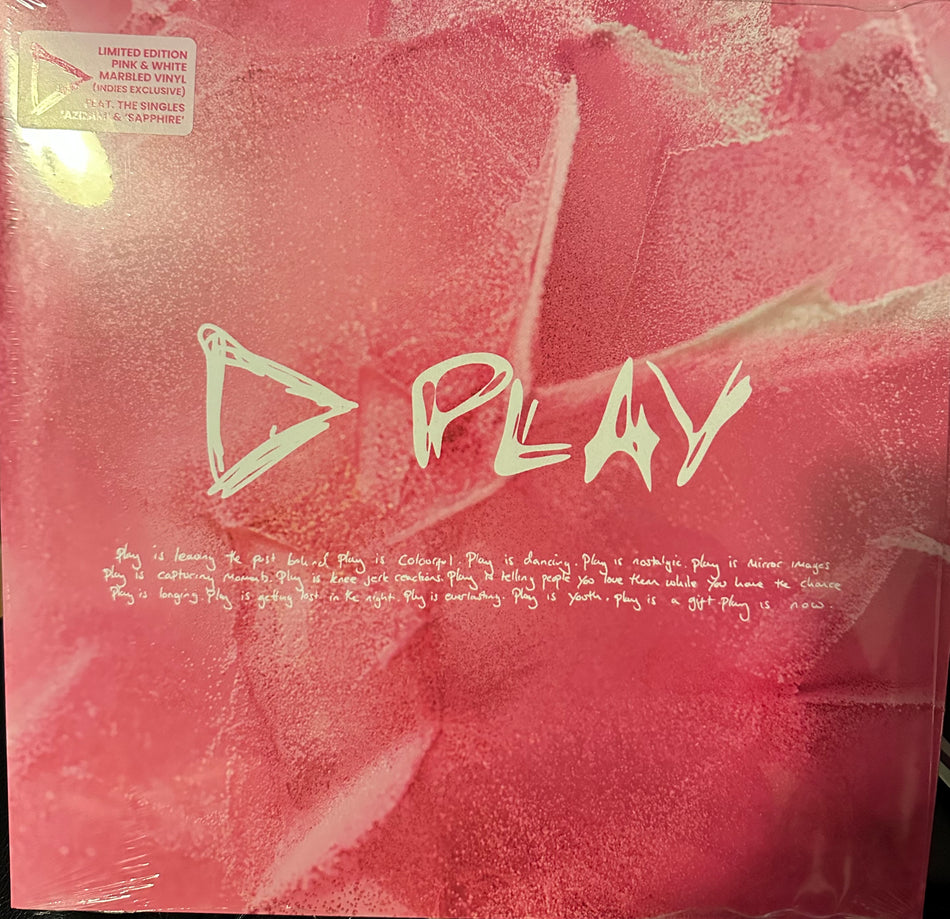 Ed Sheeran - Play - Limited Edition Pink and White Marbled Vinyl - Indie Exclusive - Gatefold