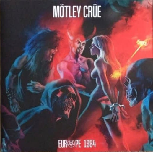 Motley Crue - Europe 1984 - Black Vinyl with Lithograph - Soundboard!