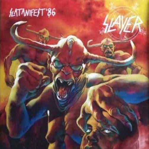 Slayer - Slatanifest Live 1986 - 2LP Colored Vinyl Gatefold - Soundboard!!!