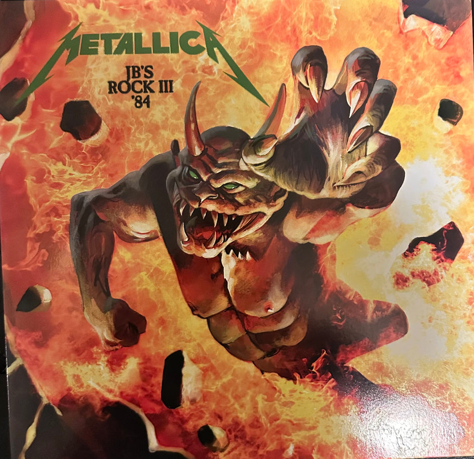 Metallica - JB’S Rock III Live 1984 - Colored Vinyl (Red or Yellow)